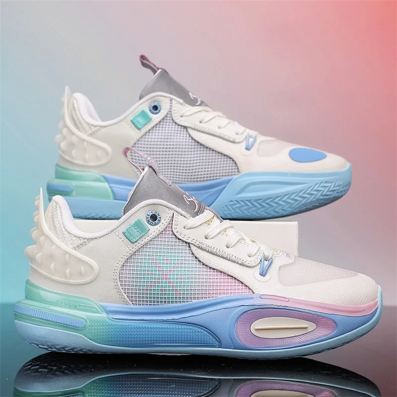 

2025 Explosions Men's Shoes Wear-resistant Basketball Shoes Men's Shoes genuine goods sneaker Autumn Men's Anti-slip Sneakers