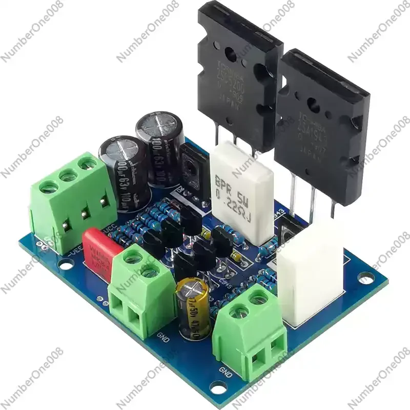 High 150W Fully Complementary Mono C5200 A1943 High Power Amplifier Board Finished Kit PCB Empty Board