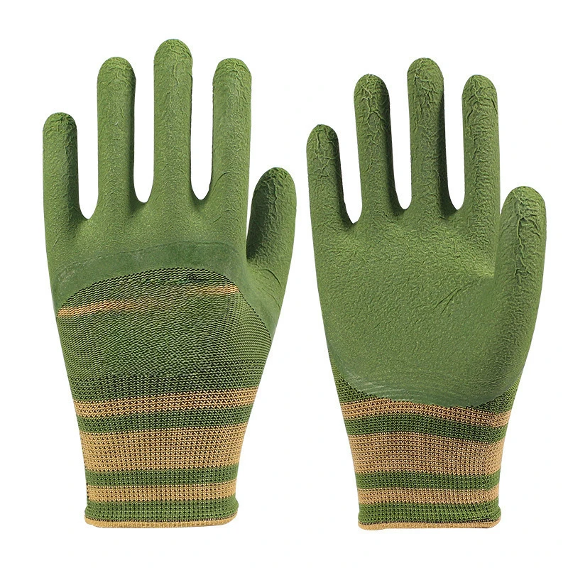 قفازات عمل مقاومة للاهتراء وناعمة وغير قابلة للانزلاق وعديمة الرائحة لحماية موقع البناء