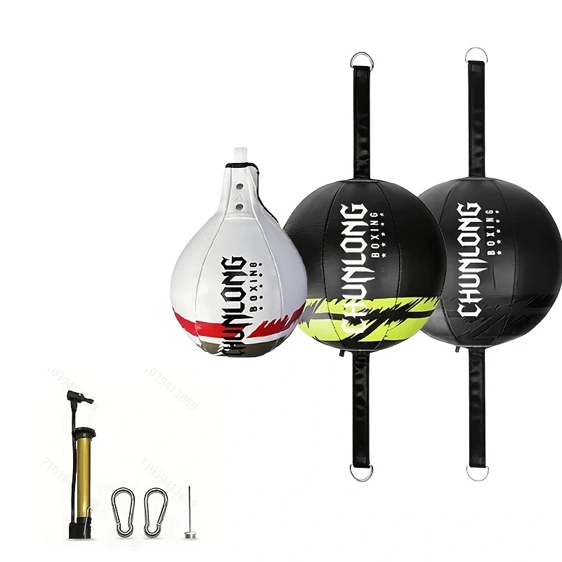 Professional Boxing Speed Ball Inflatable Boxing Round Reaction Ball Hanging Pear-Shaped Sanda Muay Thai Training Dodge Ball
