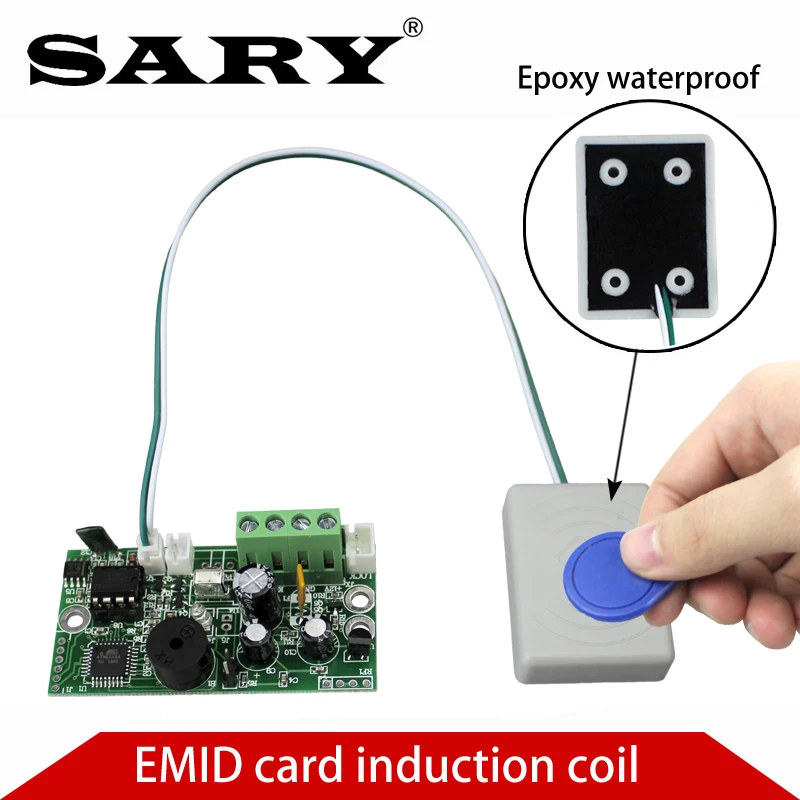 EMID Access Control Board 125KHZ RFID Embedded control board DC12V Normally open control board