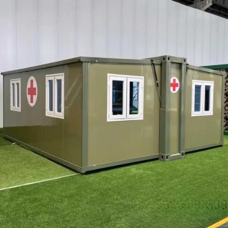 Customized Eco-Luxury Container House: Modern Tiny Expandable Prefab, High Quality Waterproof – Foldable Modular Green Living Ho
