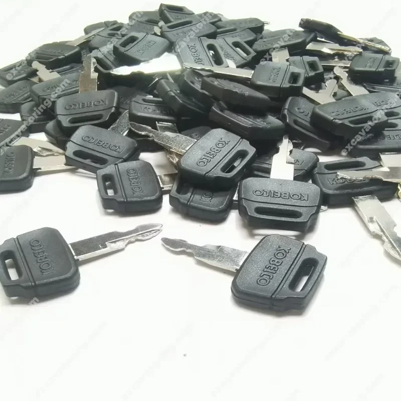 

for Kobelco Ignition Switch Wrench, Kobelco Excavator Original Parts key10pcs, SK60 70 130 200 210-8, New