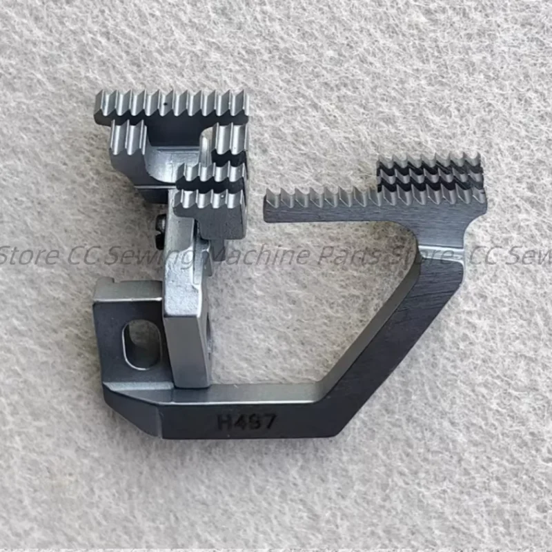 H445 D575 H497 H500 D581 Feed Dog Fit Siruba 700F Overlock Industrial Sewing Machine Parts ZOJE JACK Three Four Five Thread