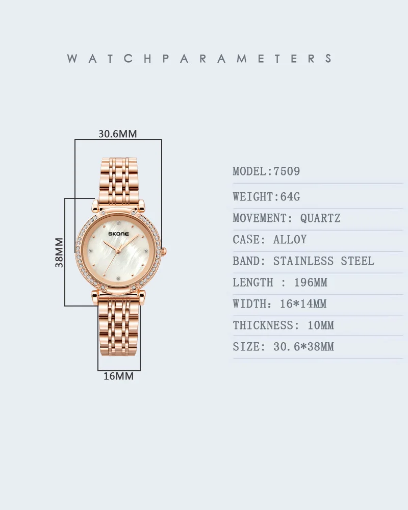 여성을 위한 다이아몬드 라이트 럭셔리 틈새 방수 고급 기질 시계, 작은 다이얼 쿼츠 시계, 소녀를 위한 생일 선물
