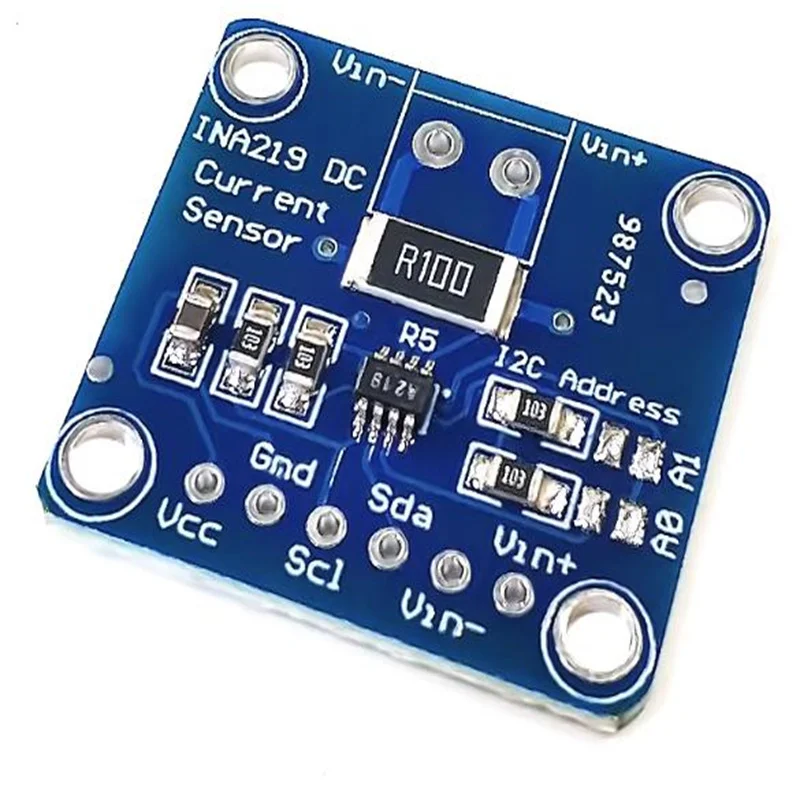 MCU 219 INA219 I2C Interface zero Drift Bidirectional Current/Power Monitoring Sensor Module