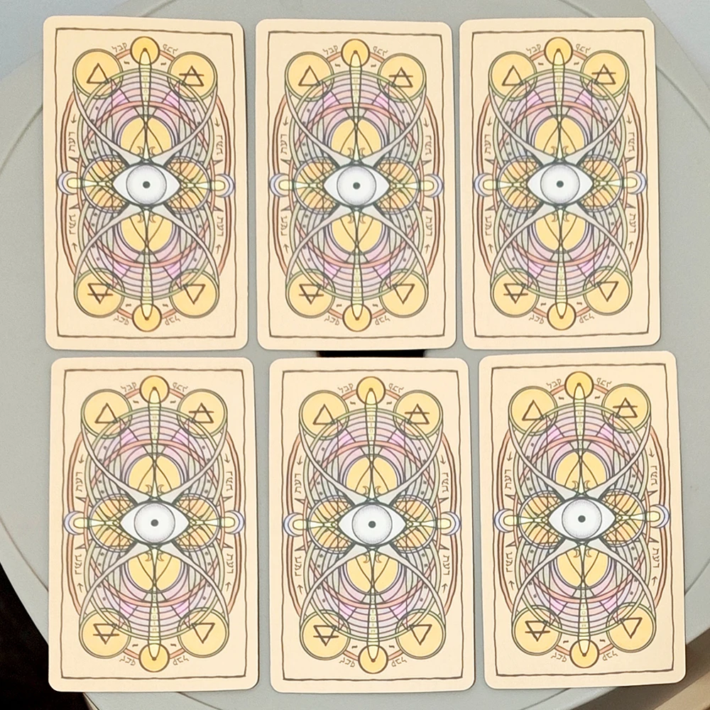 12*7cm THE ORACLE Tarot Deck Movie