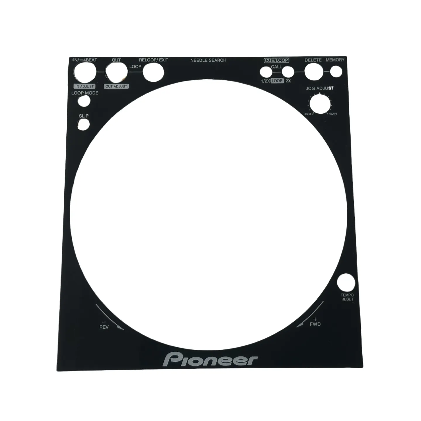 Accessoires Pioneer CDJ3000 2000NEXUS lecteur de disque cdj2000nxs2, panneau décoratif central de plateau tournant