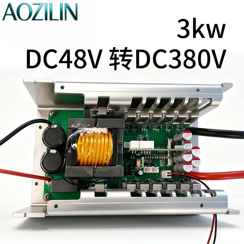 ANZILIN 3000W High Power DC Boost Converter, 48V to 400V Stabilized Voltage Step Up Module PCBA Circuit Board