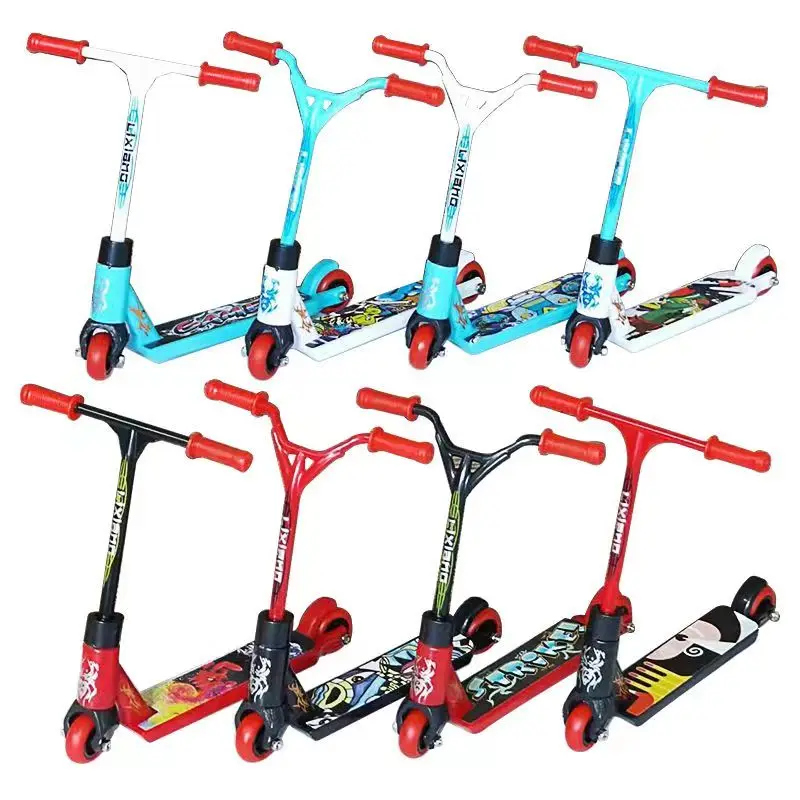 Ngón Tay Nhỏ Scooter Hai Bánh Xe Scooter Trẻ Em Của Giáo Dục Đồ Chơi Finger Finger Scooter Xe Đạp Guitar Skateboard Ngón Tay Nhỏ Scooter