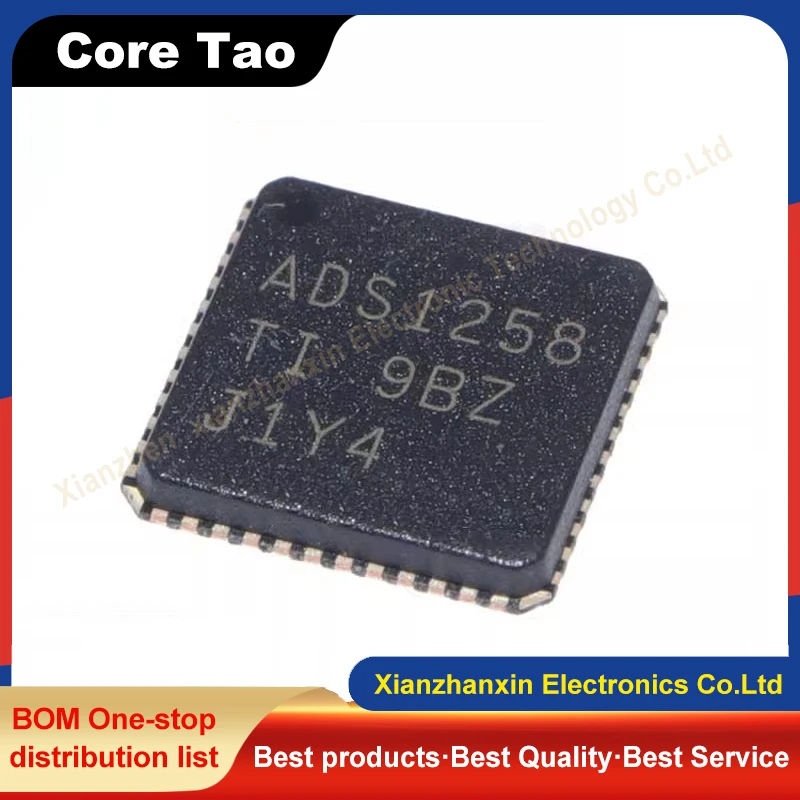 1pcs/lot ADS1258IRTCR ADS1258 QFN48 Analog to digital converter chip in stock