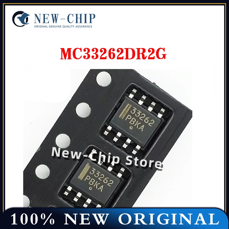 5PCS-100PCS/LOT   MC33262DR2G   33262  MC33262   SOP-8   LCD switching power supply driver chip     New Original