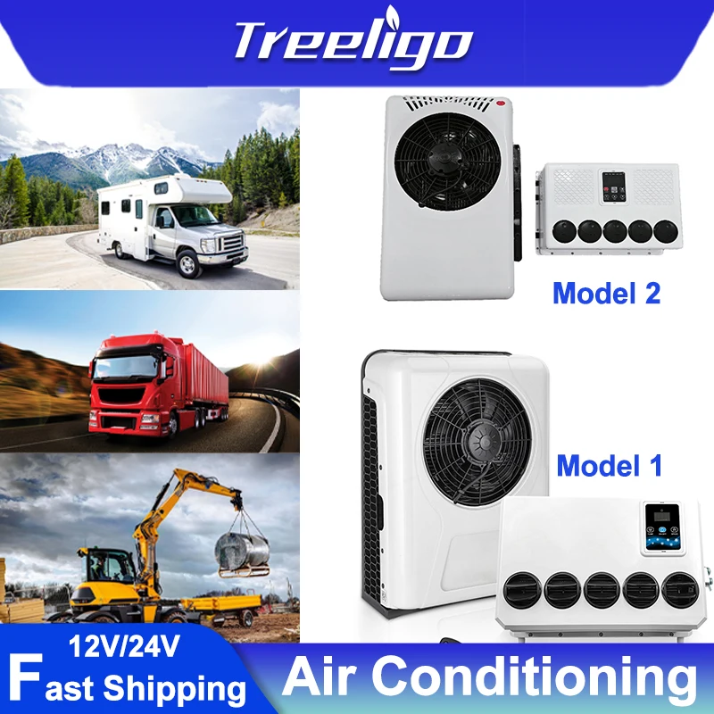 

MX US Stock 12 В автомобильный кондиционер 10500 БТЕ низкий уровень шума разделенная парковка переменного тока для автофургона, грузовика, кемпера, автодома, трактора, быстрое охлаждение