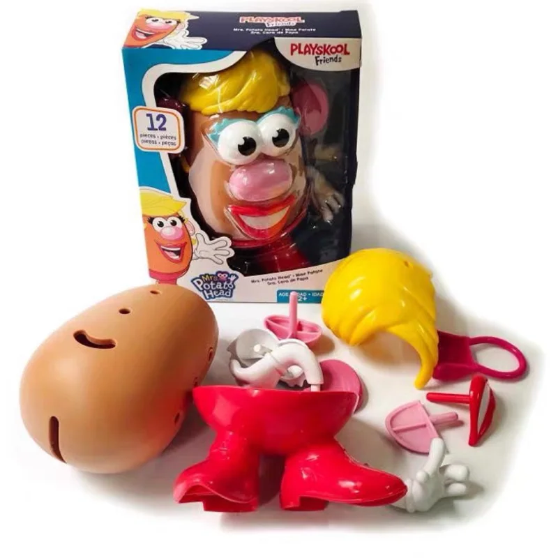 Hasbro 만화 애니메이션 미스터 부인 감자 머리 액션 피규어 식물 조립 그림 모델 장난감 장식품 수집 어린이 선물