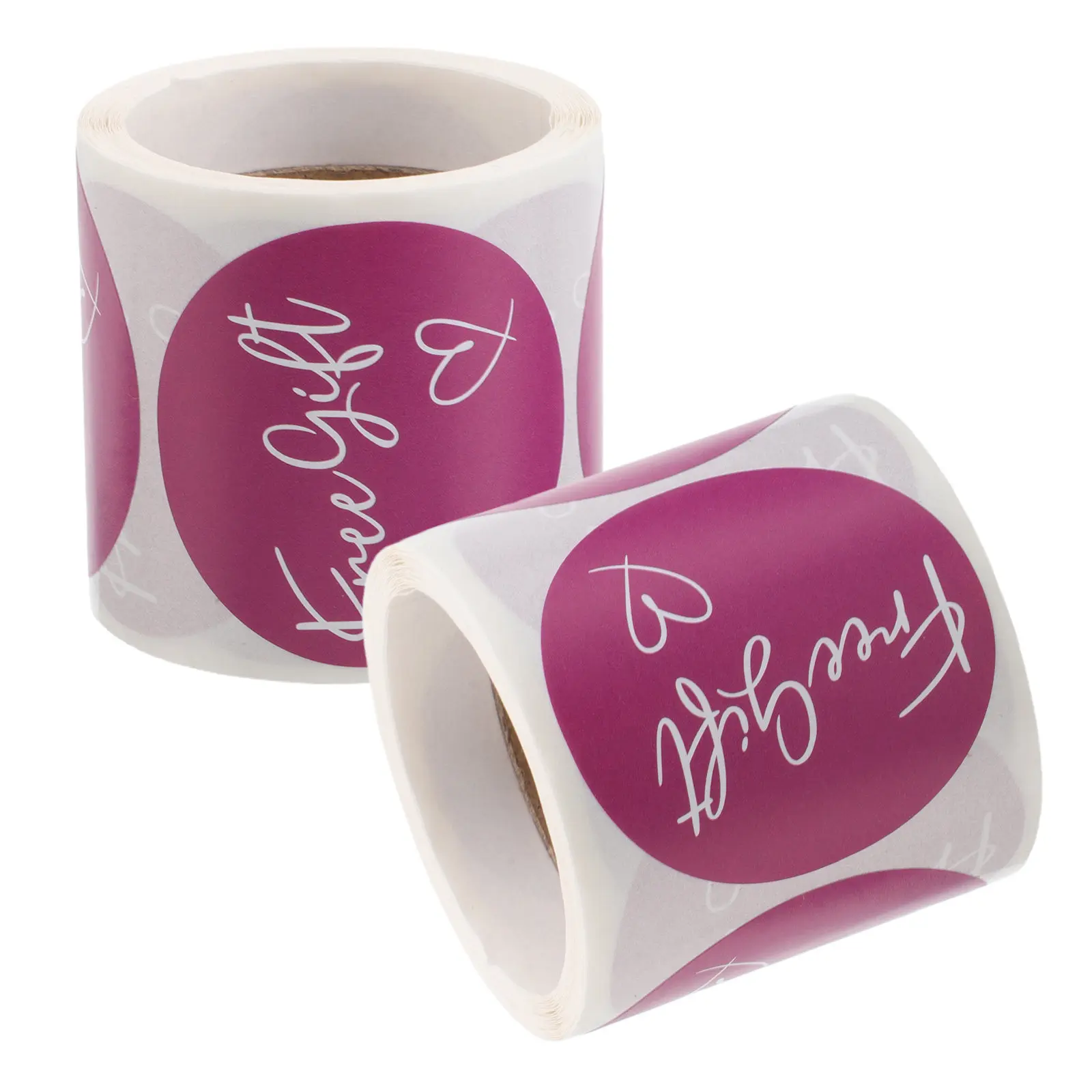 

2 рулона наклеек с лавандой, 38 мм, элегантные самоклеящиеся круглые наклейки для подарков, упаковки подарков, конвертов