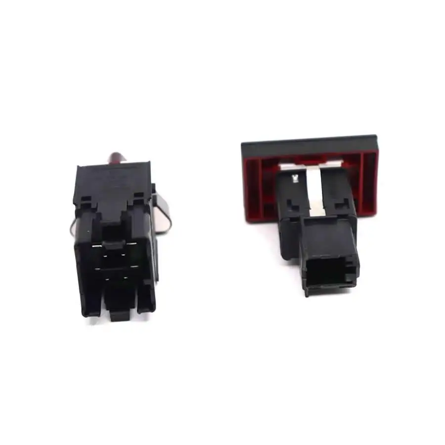 Double Flash Switch for 2010-2017 Volkswagen Tiguan Emergency Light Switch Hazard Alarm Switch