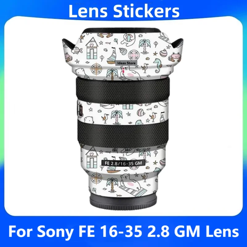 

Для Sony FE 16-35 2,8 GM наклейка на кожу виниловая пленка для объектива камеры защитная наклейка на корпус защитное покрытие SEL1635GM 16-35 мм F2.8 GM