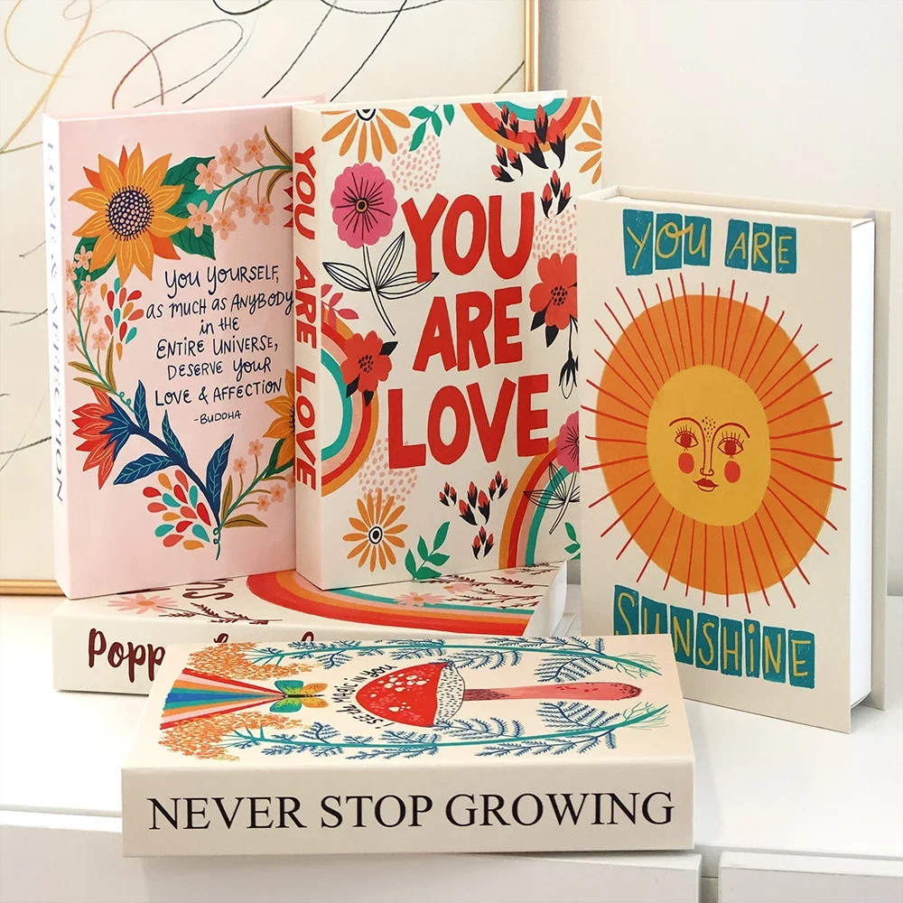 Luxe Decoratief Boek Huisdecoratie Nep Boeken Koffietafelboek Decoratie Esthetische Boeken Tv Rek Decoratie Prop Boek