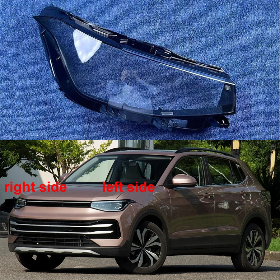 Voor Volkswagen Vw Tharu Xr 2024 Koplamp Behuizing Transparant Masker Cover Koplamp Shell Plexiglas Vervangen Originele Lens