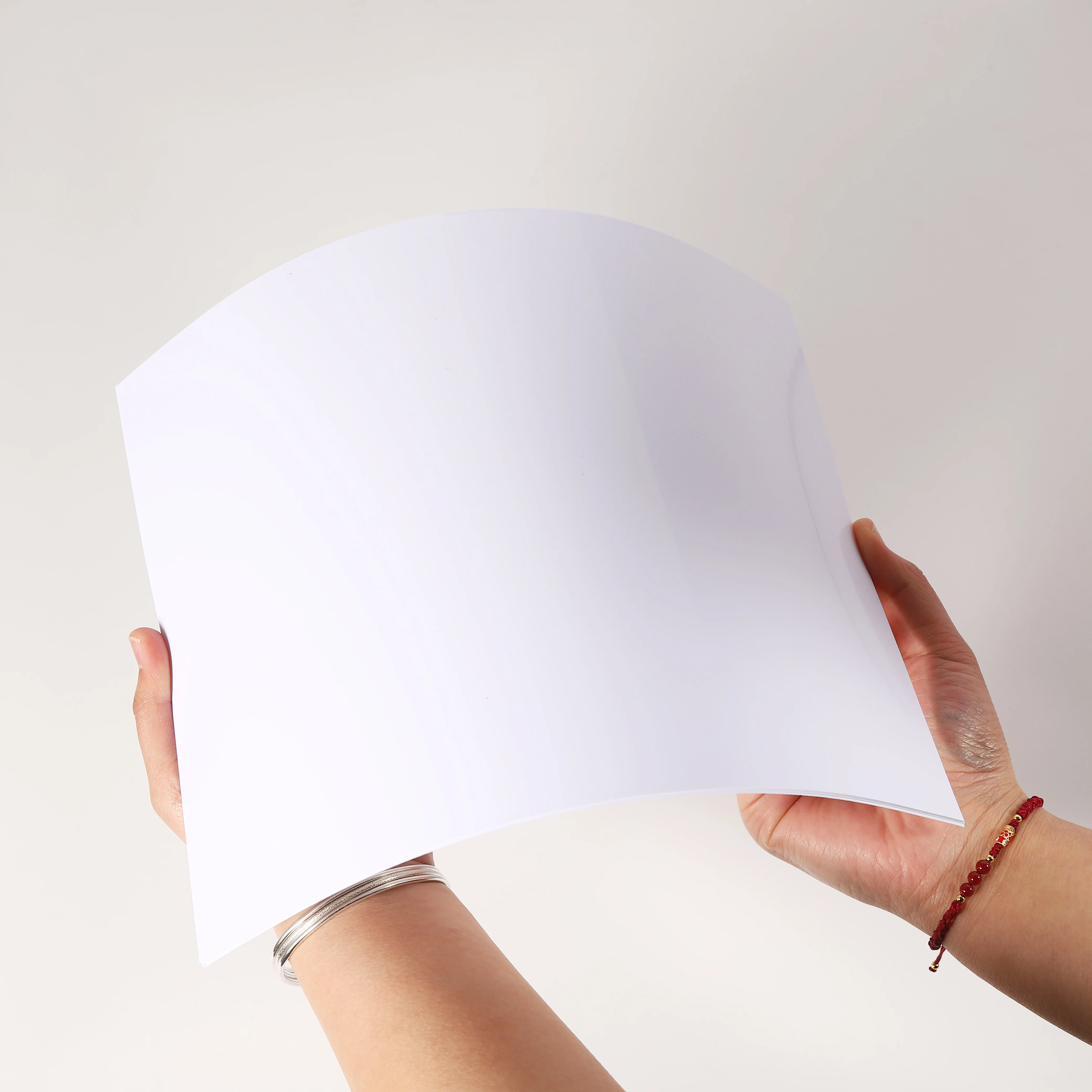 50 hojas A4 pegatinas blancas mate papel fotográfico 128 g/m2 para etiquetas DIY compatibles con impresora de inyección de tinta tamaño 8,3x11,7"