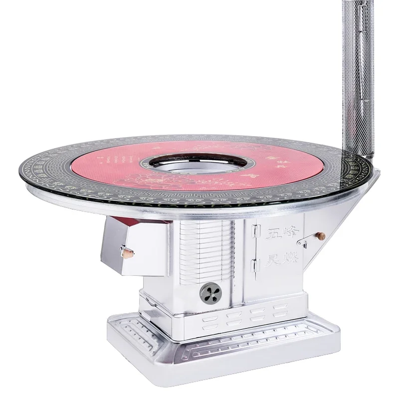 

Дровяная печь для дома, используемая осенью и зимой.