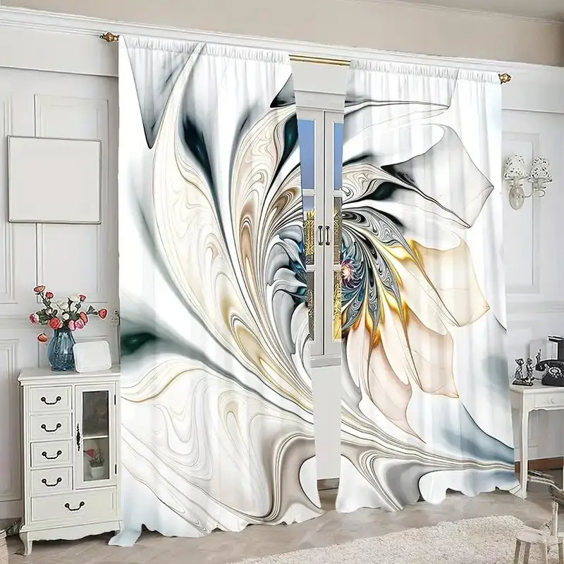 2Pcs- Modern Marble… - image