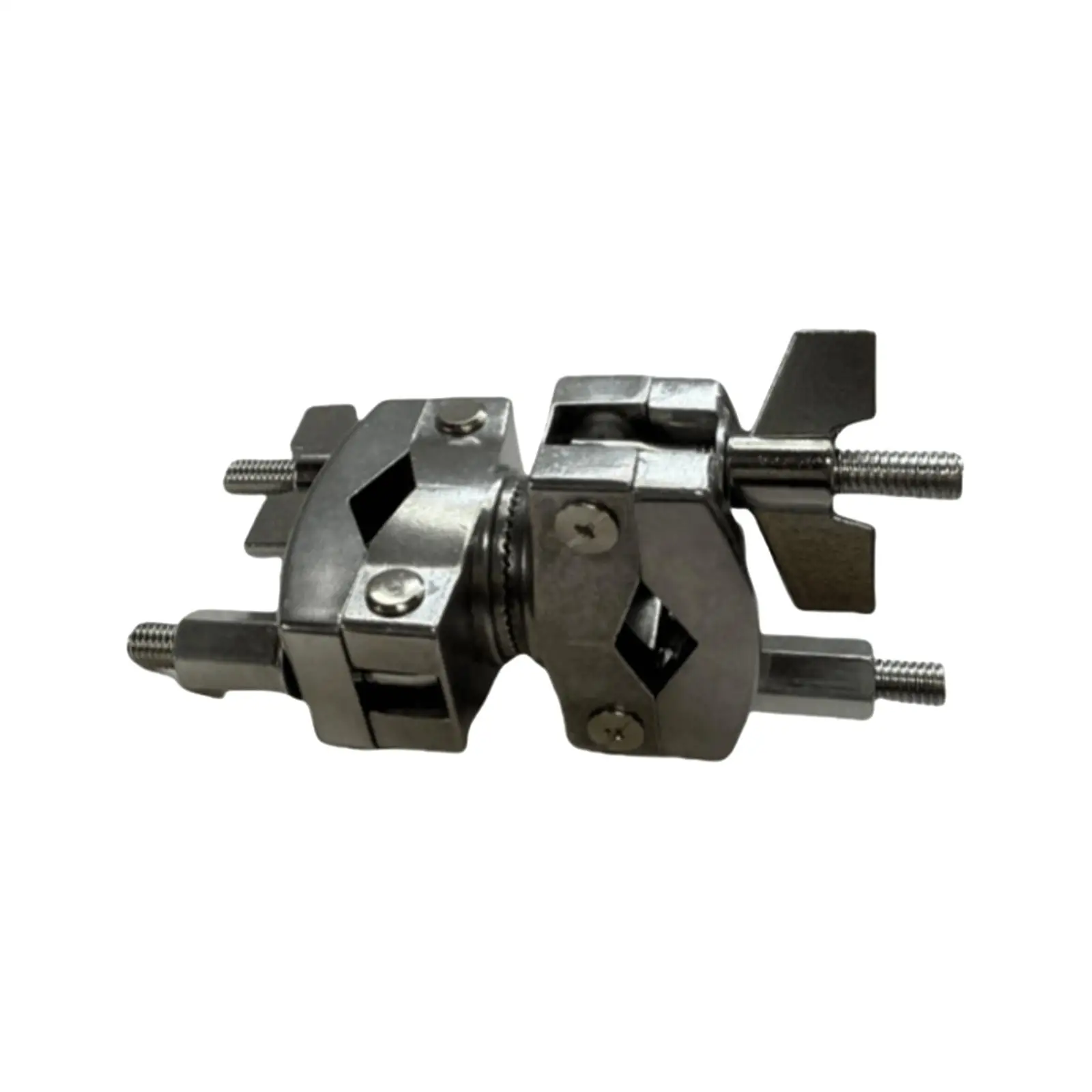 Sturdy Cymbal Stand Clamp Drum Extension Percussion Mounting Hardware for Cymbal Stands Rubber Support