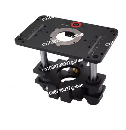 GD7 PRO Router Lift for 65mm 69mm Wood Router Table Set Up Lift with Plate Precision Woodworking Tool
