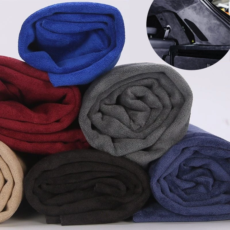Car Roof Headliner Fabric Suede Upholstery Cloth Automotive Interior Lining Material for Ceiling Repair DIY Car Decoration 2M/1M