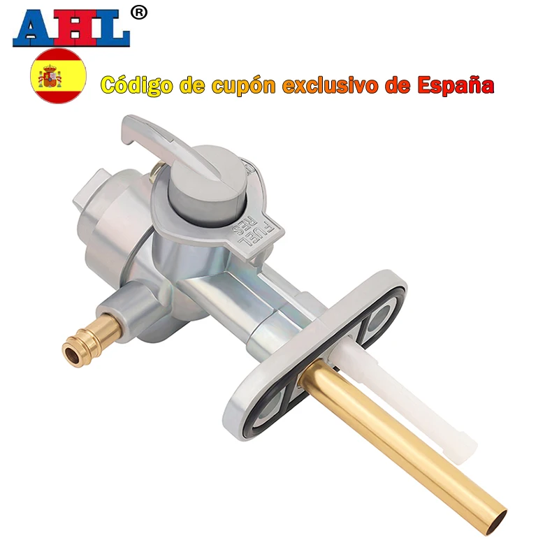 Interruptor de apagado de bomba de tanque de Gas de llave de purga de combustible de motocicleta AHL para Hyosung GV250 GV125 GV 250 125 2005 2006 2007 2008