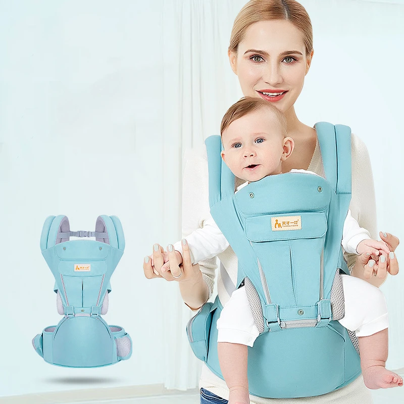 

Слинг-переноска для младенцев 0-36 м, эргономичный, положение лицом и спиной, кенгуру, для путешествий, талия для младенцев