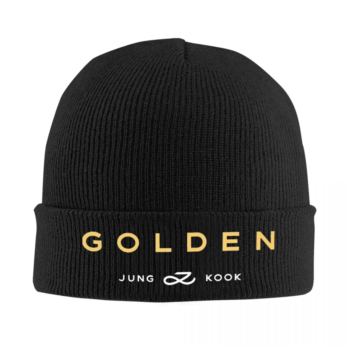 Unisex Rib Knit Cuffed Beanie J-Jungkooks Kpop Golden Album Accessories Winter Knitting Skull Cap Bonnet Hats