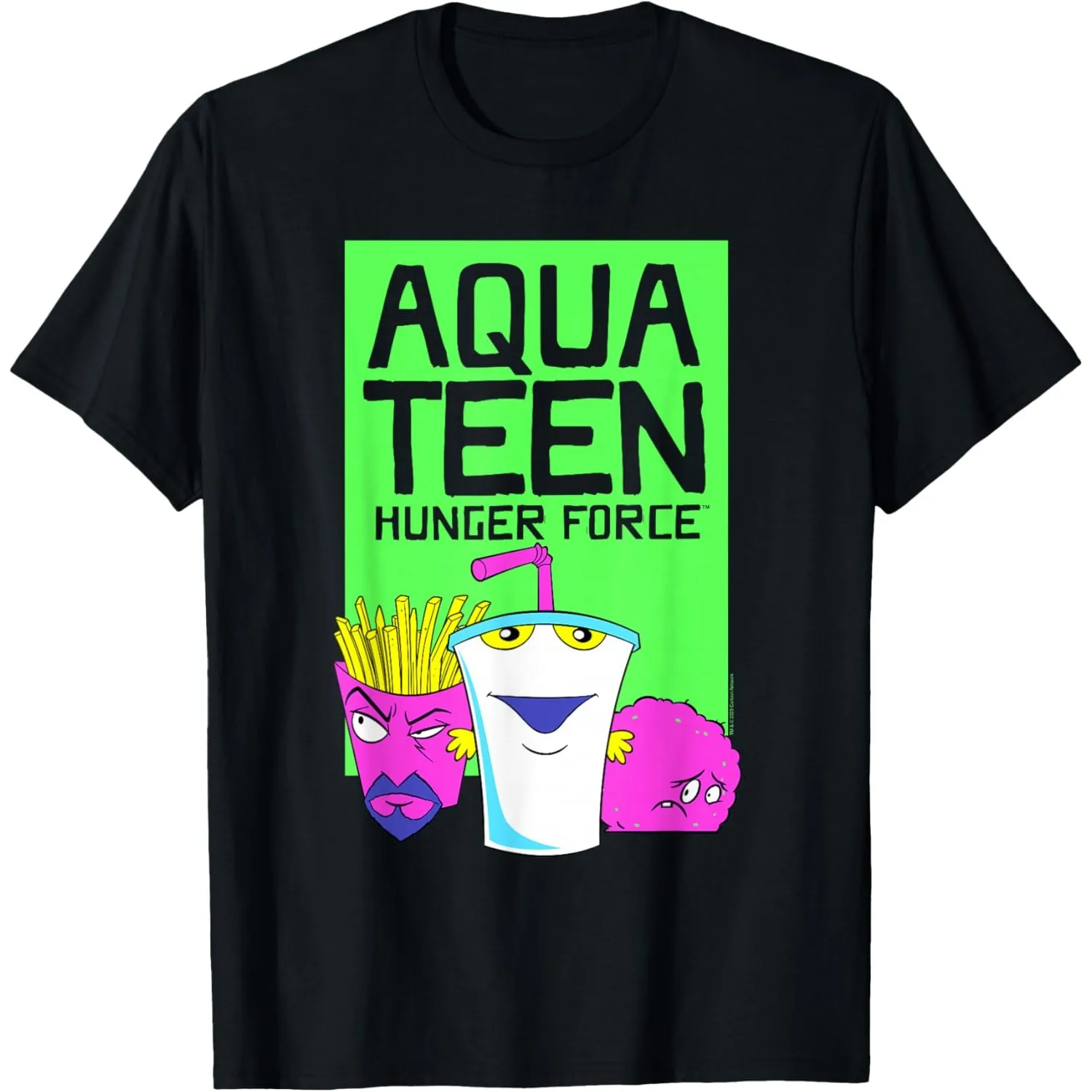 Funny Cartoon Print Short Sleeve Cotton T-Shirt