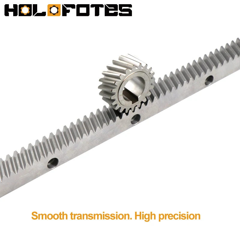 3 Modulus Rack Gear Pinion Steel 20 Teeth High Hardness Stable Durable CNC Transmission Tool Engraving Machine Gear 3Mod