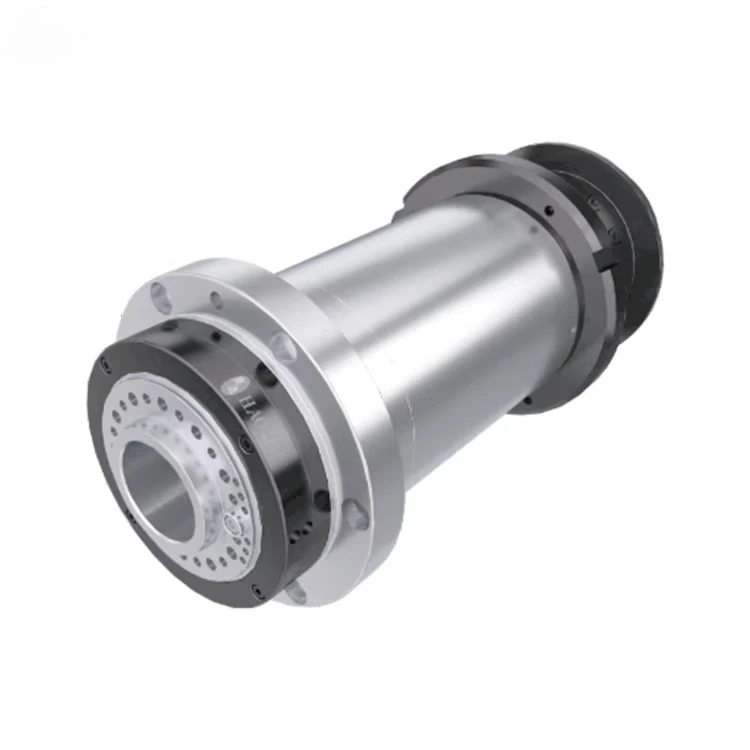 HAOZHI Precision Lathe Spindle | DGZC-12008F 8000rpm Sync Belt A2-4 Nose 1:19 Taper G0.4 Grease XL Encoder