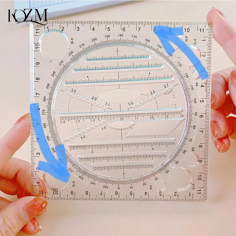 Ellipse Winkel Geometrische Zeichnung Vorlage Kreis Maker Zeichnung Herrscher Multifunktionale Zeichnung Herrscher