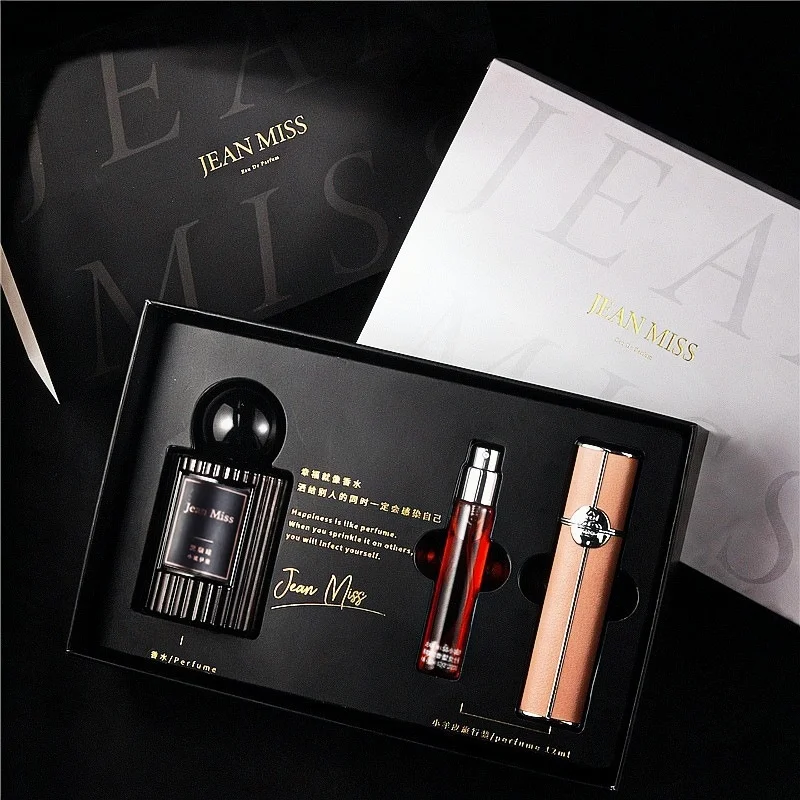 

62ml Women's Perfume Fee Lomont Floral Gift Set 3 Women's Eau de Toilette Spray Long-lasting Fragrance Romantic Cologne