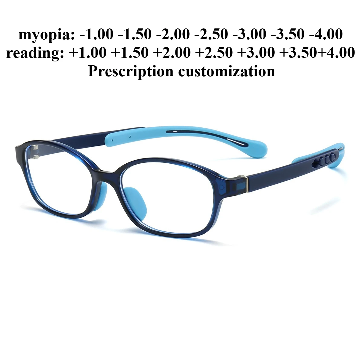 50mm 50mm small face anti-blue light reading glasses - oval frame with  customizable for astigmatism and prescription lenses - Aliexpress Deal
