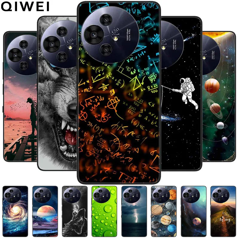 For TCL 50 NxtPaper 5G Case Black Silicone TPU Soft Cover for TCL 50 Pro NxtPaper Protective Shells Coque for TCL 50Pro NxtPaper