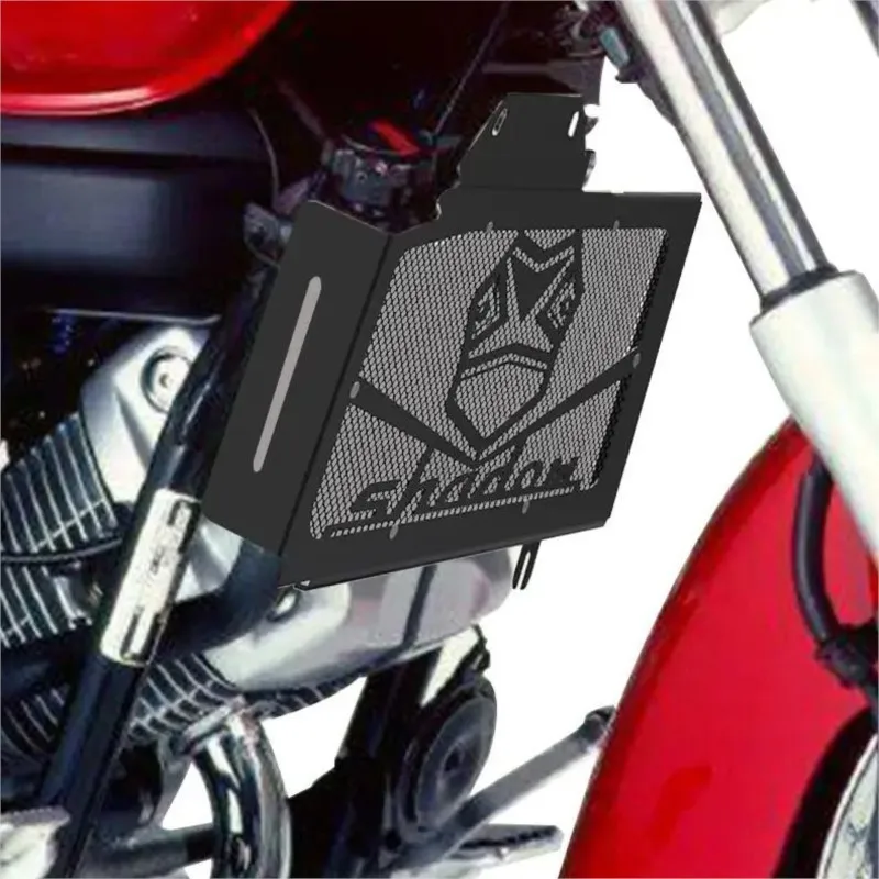 Cubierta protectora de rejilla de radiador de motocicleta, Protector de parrilla para Honda VT125 shadow VT 125 SHADOW 2002 2003 2004 2005 2006 2007 2008