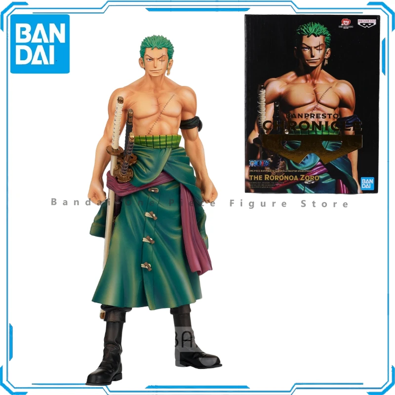 

In Stock Original Bandai One Piece MASTER STARS PIECE Roronoa Zoro Action Figures Animation Toys Gifts Model Anime Genuine