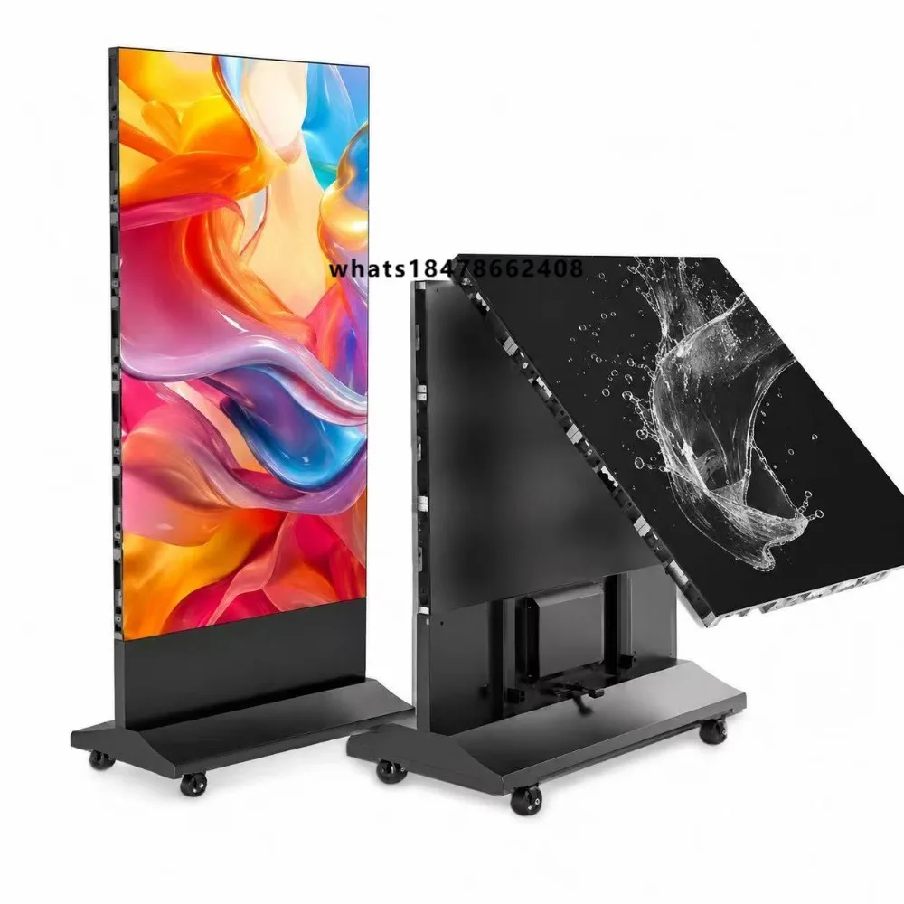 P2.5/P4 LED poster display advertising machine Digital signage waterproof LED advertising screen, suitable for commercial use
