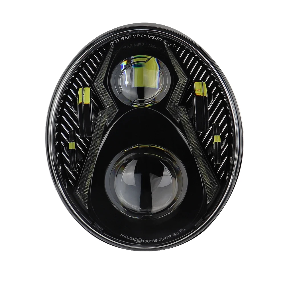 Aukma Motorcycle Led Headlights for Harley 2018 Breakout 114 FXBR FXBRS Replacement Headlamp High Low Beam Driving Lights