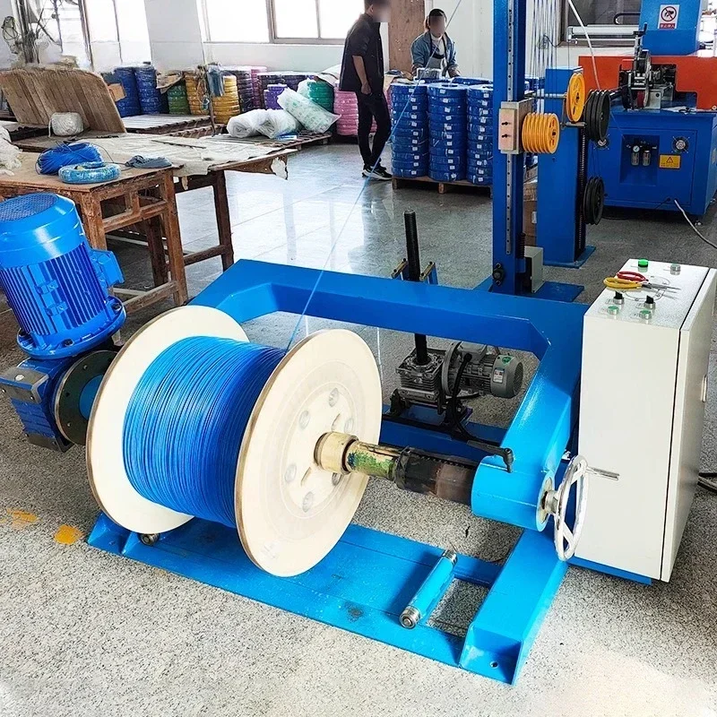AACable Automatic Pay-off Rack 800 Vertical Wire Storage Rack Flexible Wire Distribution Extruder