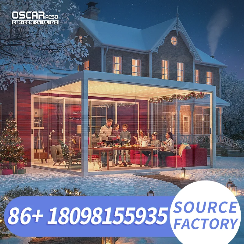 Aluminum Garden Pavilion Outdoor Elegant Pergola Structure for Backyard Patio Balcony pergola