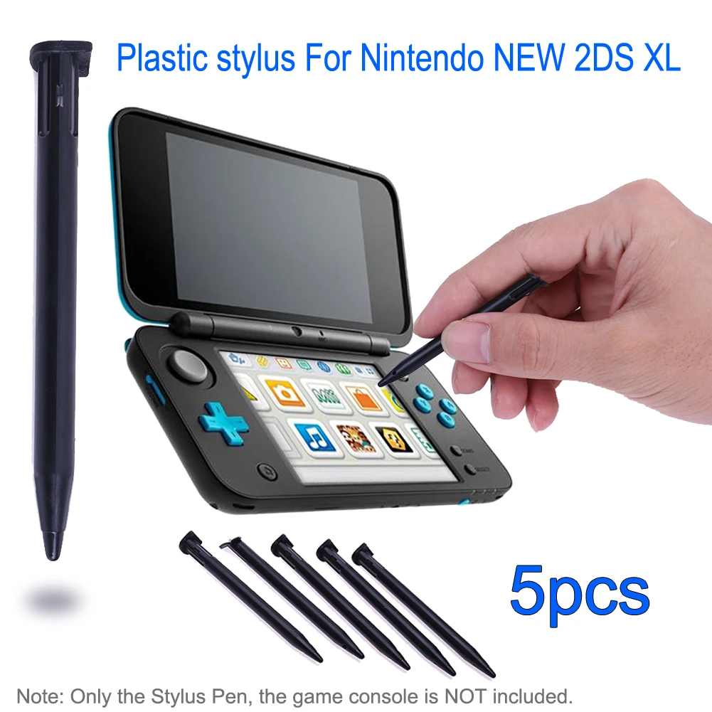 5 Pcs Plastic Stylus Touch Pen Touch Pencil Touch Screen Stylus Pen for New 2DS LL for NEW 2DS LL Game Console