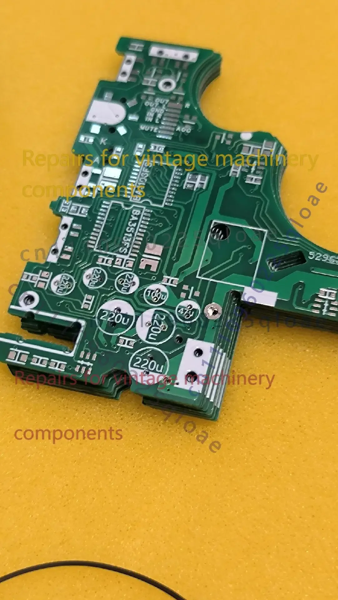 Drive Belt + Pinch Roller Repair Kit For Aiwa HS-PL55 Cassette Walkman, Also Fit PL75 PL77 P75 P705 PX810 Mechanism Refurb Parts