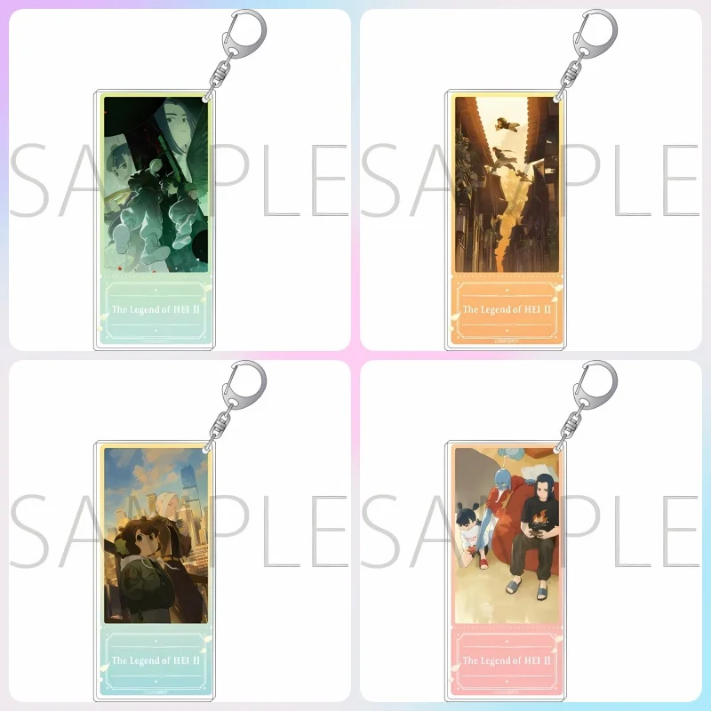 The Legend of Hei 2 ANIME Acrylic figure keychain Bag Charms Backpack Pendant Friends Gifts Car Pendant Cartoon pendant