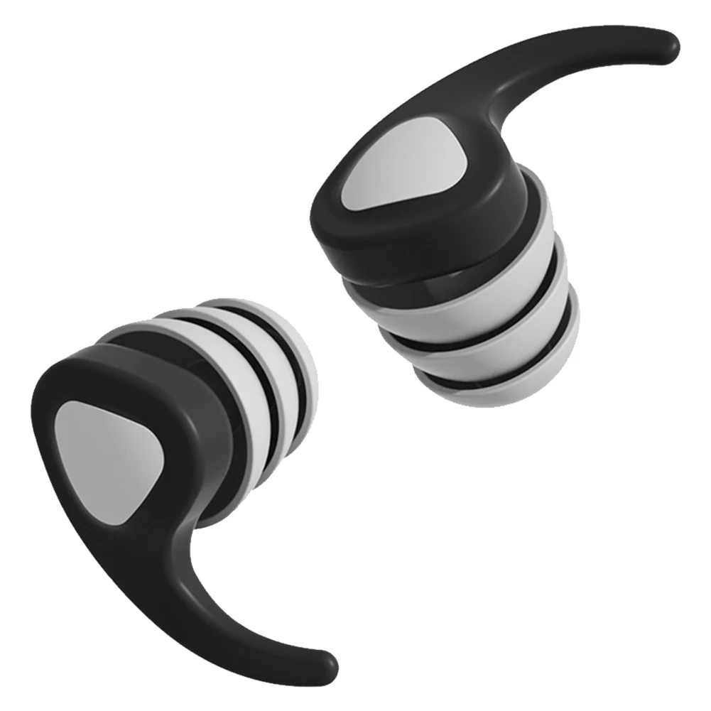 Silikon-Ohr stöpsel zur Geräusch reduzierung wieder verwendbare wasserdichte, schall dichte Ohr stöpsel