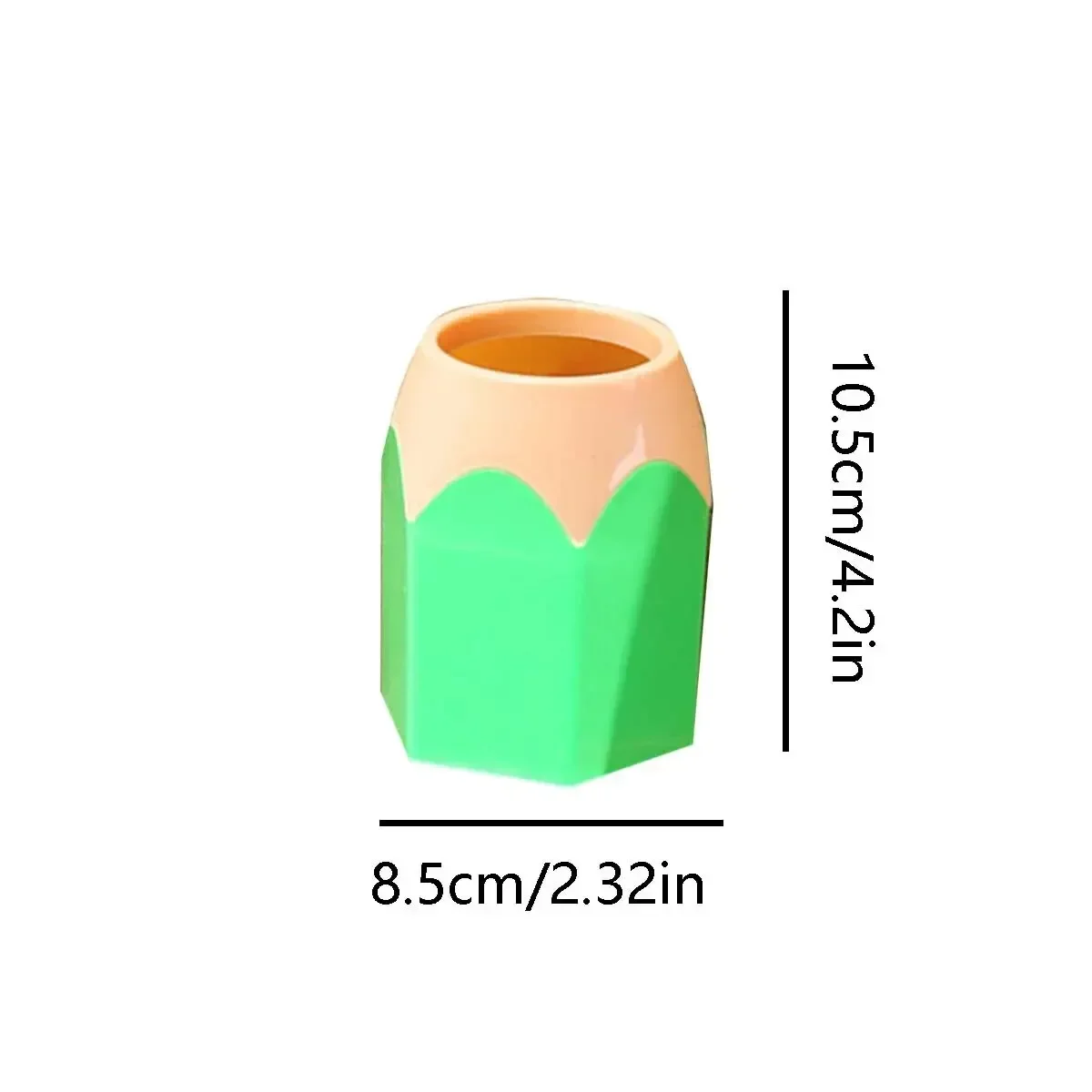 Креативная ваза для ручек, горшок для карандашей, держатель для кистей для макияжа, канцелярские принадлежности, аккуратный пластиковый настольный органайзер, контейнер, школьные и офисные принадлежности
